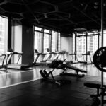 gym equipment inside room